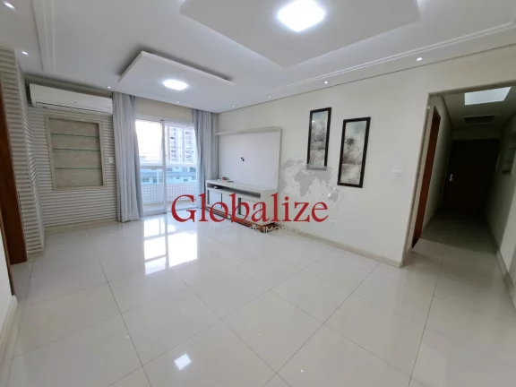 Imagem Apartamento à venda com 87m², 2 quartos, 1 suíte, varanda gourmet, piscina, 2 vagas demarcadas por R$870.000,00 no Campo Grande em Santos