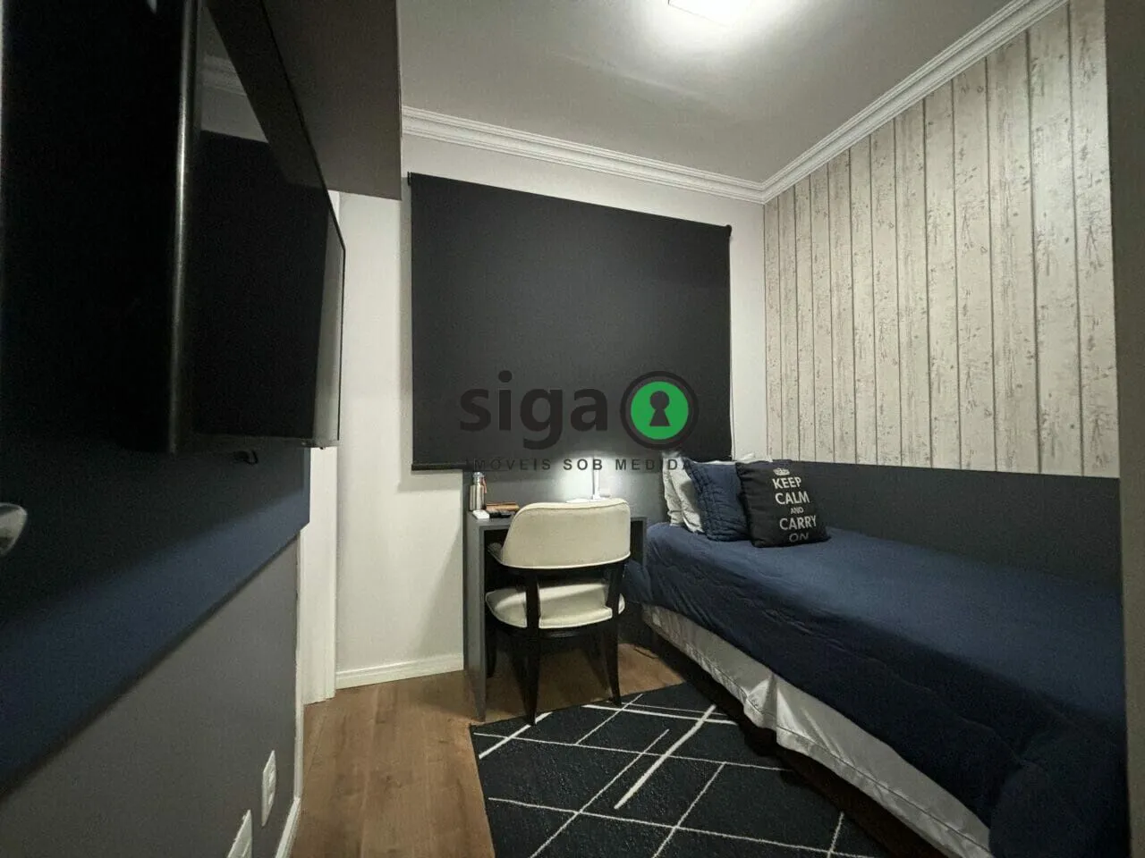 Imagem Apartamento no Campo Belo - 3 Suítes, 147 m², Mobiliado e com Acabamentos de Alto Padrão