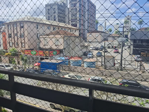 Imagem Belo apartamento em Santos de frente no bairro do Campo Grande com 3 dormitórios e com sacada por R$ 640.000,00.