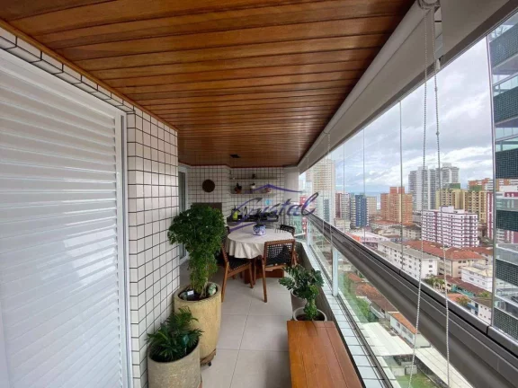 Imagem Apartamento com 3 dormitórios à venda, 109 m² por R$ 950.000,00 - Canto do Forte - Praia Grande/SP
