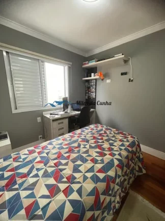 Imagem Ótimo Apartamento para Venda, com 133m², com 3 suítes, 3 vagas, Varanda Gourmet, Lazer Completo, bairro Campestre, Santo André