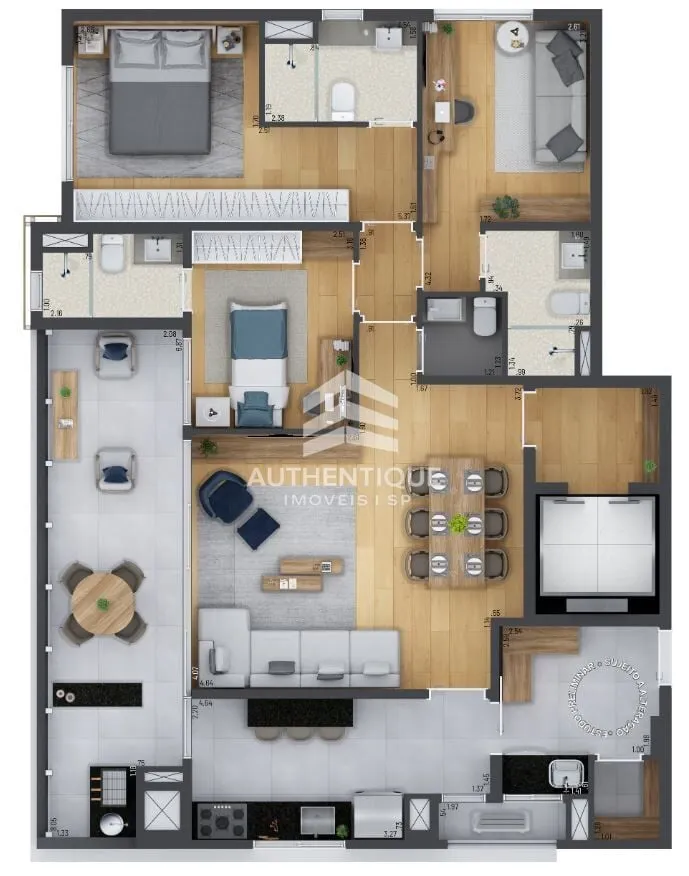 Imagem NHAMBI MOEMA. - Apartamento à venda no bairro Moema - São Paulo/SP, Zona Sul