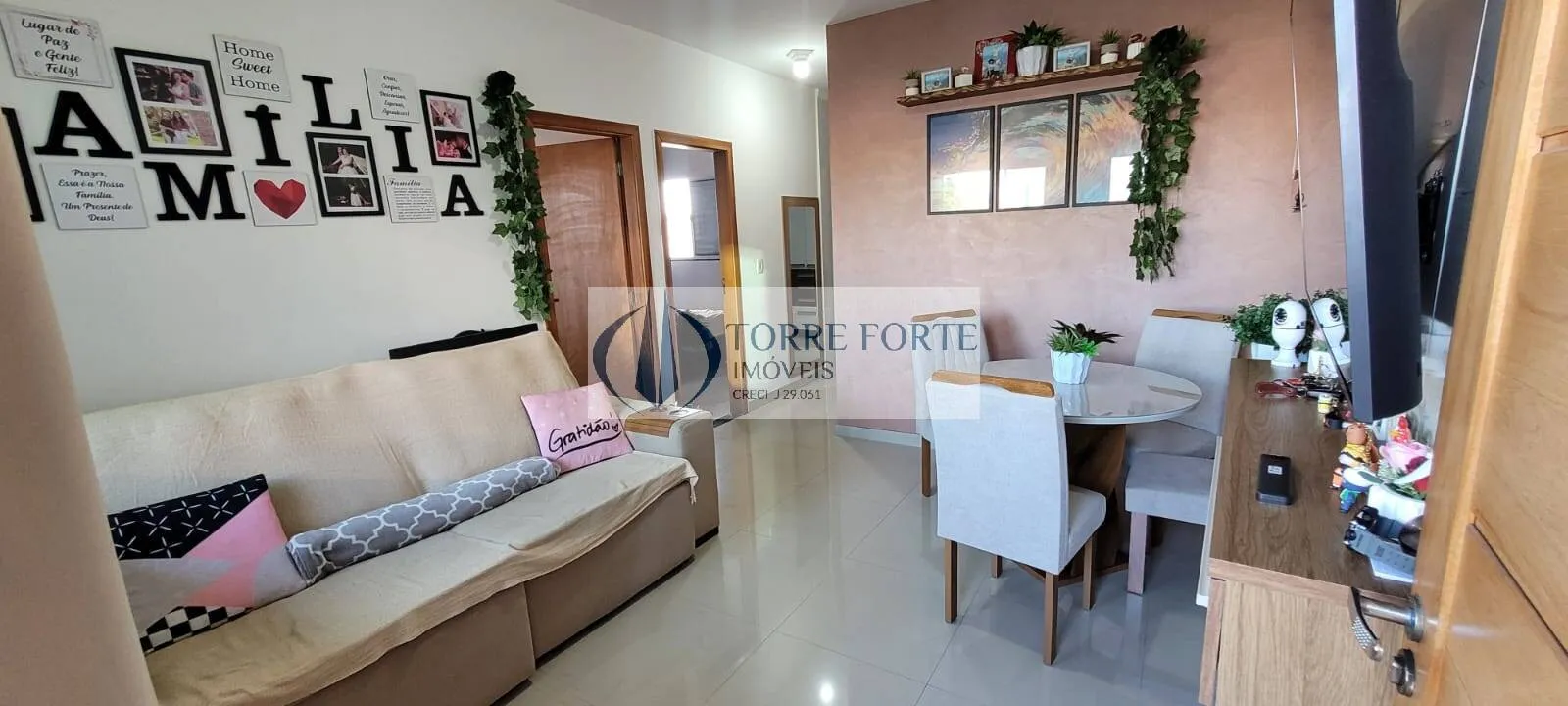 Imagem Lindo Apartamento de 55M2, IPTU isento,1 vaga