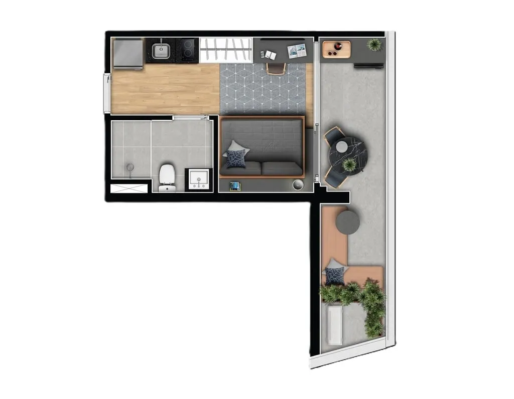 Imagem Sofisticado e com conceito wellness, o empreendimento tem o melhor da valorização, mobilidade, gas...
