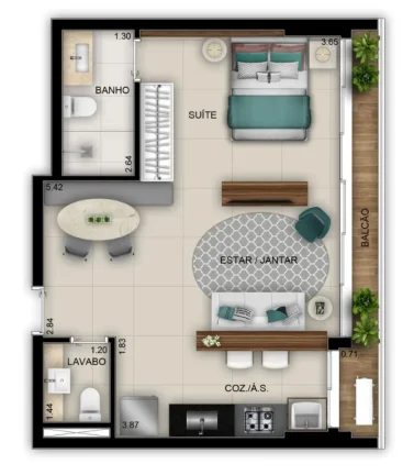 Imagem Opus Geo Home 136