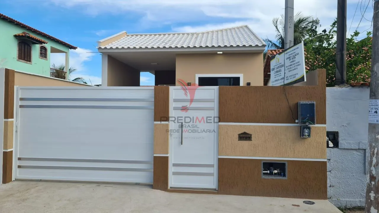 Foto do imóvel Casa de 2 Quartos , à venda no bairro Iguabela, em Iguaba Grande. Aceita financiamento em Rua Eduardo Picanso - Iguabela, Iguaba Grande - RJ