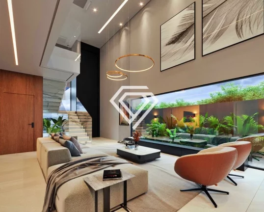 Imagem Sobrado 4 Suítes, 340 m² c/ lazer à venda no Condomínio Alphaville