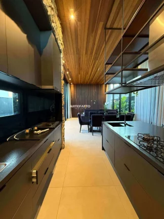 Imagem Casa de condomínio à venda, no Villa Piemonte, em Franca, Parque Universitário, com 3 quartos, 204m2