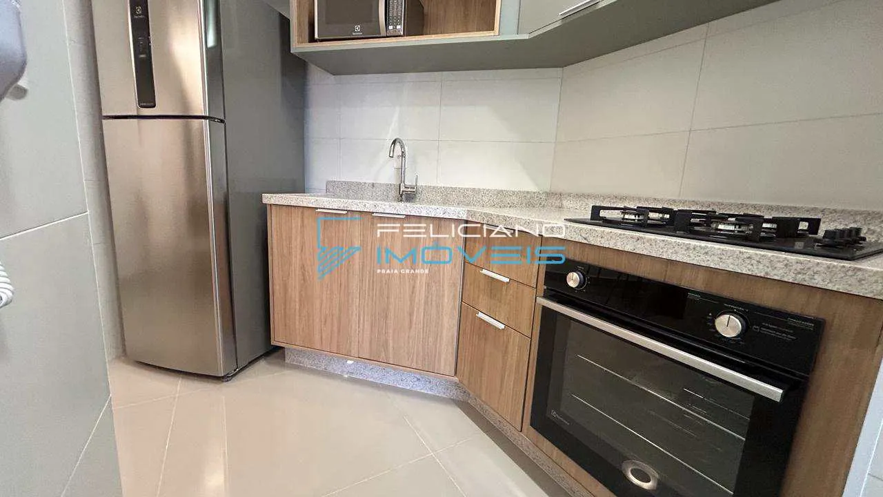 Imagem Apartamento com 2 quartos, Guilhermina, Praia Grande - R$ 772 mil, Cod: 7375