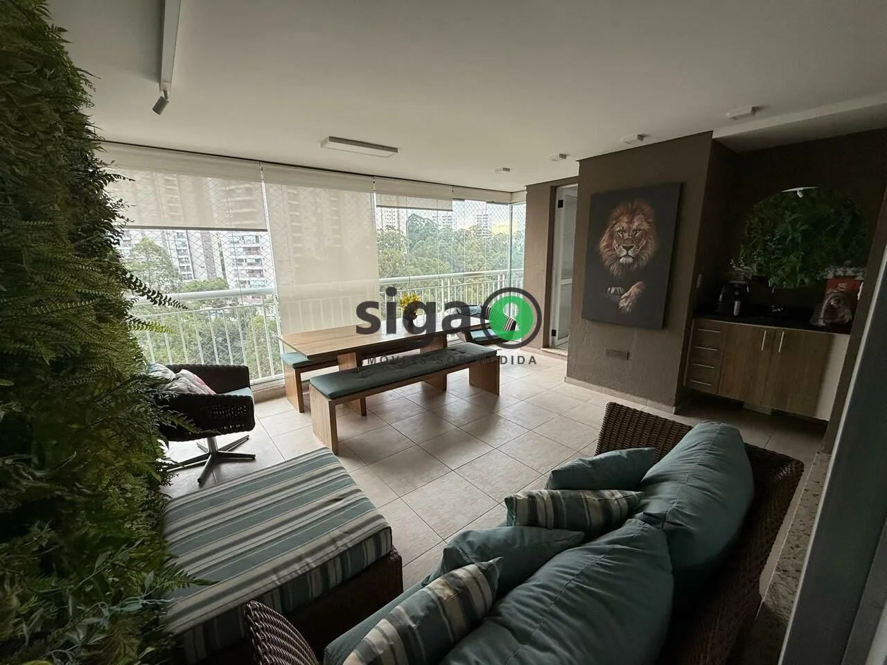 Foto do imóvel Apartamento de 168m2 à venda com 3 quartos e 3 vagas na Vila Andrade