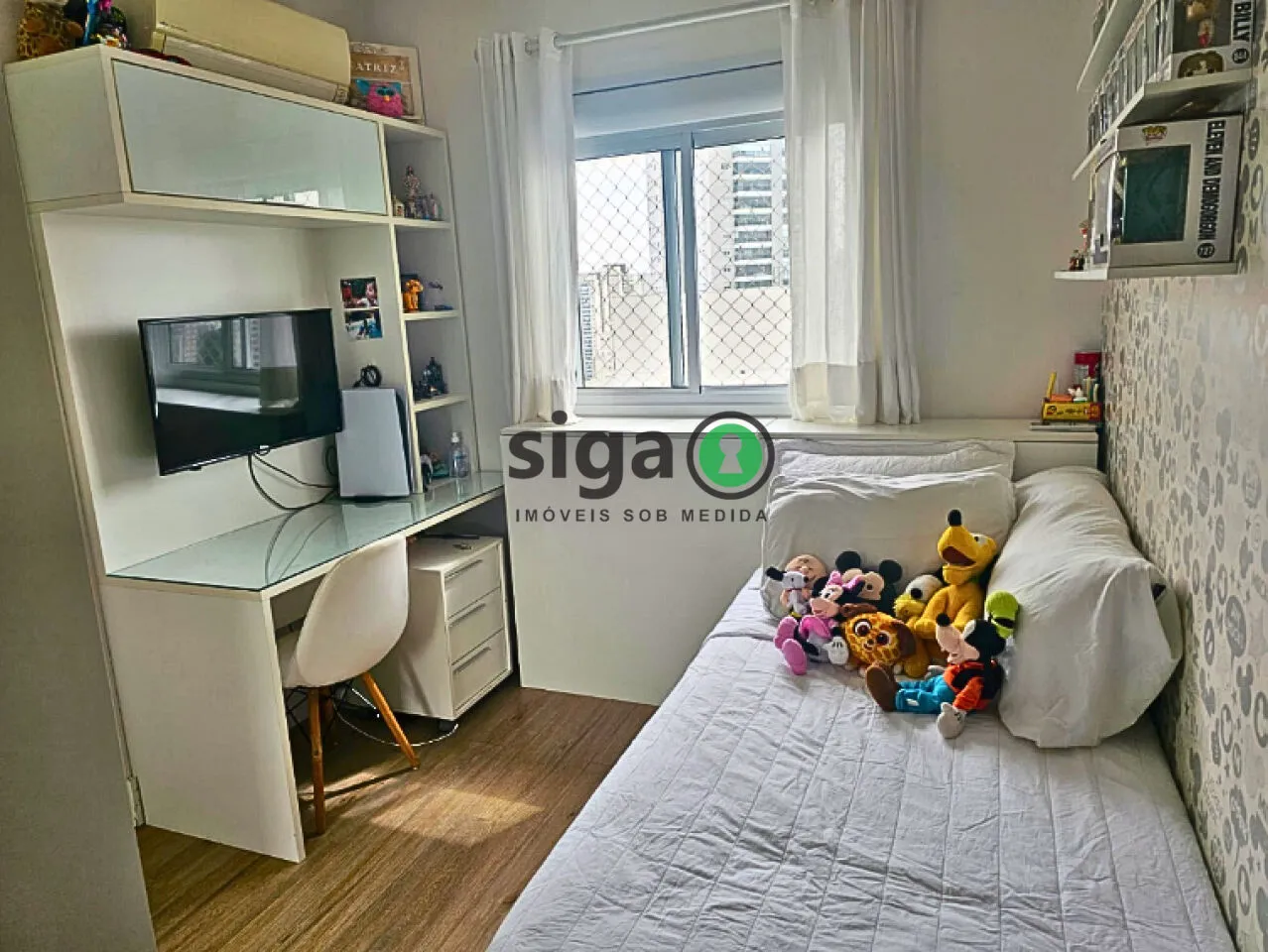 Imagem Apartamento á venda na Vila Andrade, com 130m, 3 suítes e 2 vagas.