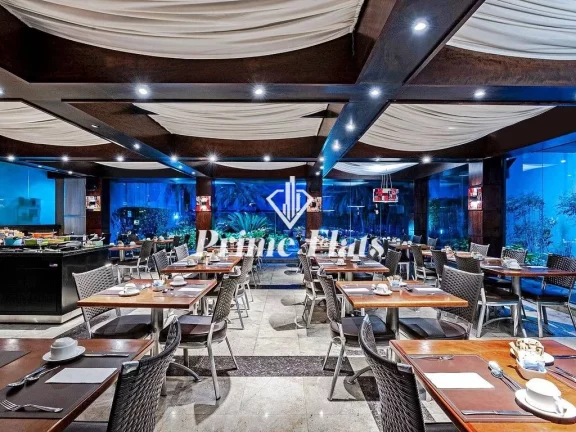 Imagem Flat disponível para venda no Novotel Jardins, com 60m², 1 dormitório e 1 vaga de garagem