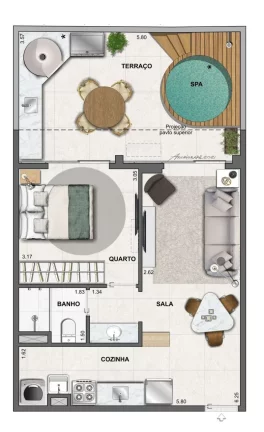 Imagem APARTAMENTO RESIDENCIAL em Rio de Janeiro - RJ, Botafogo
