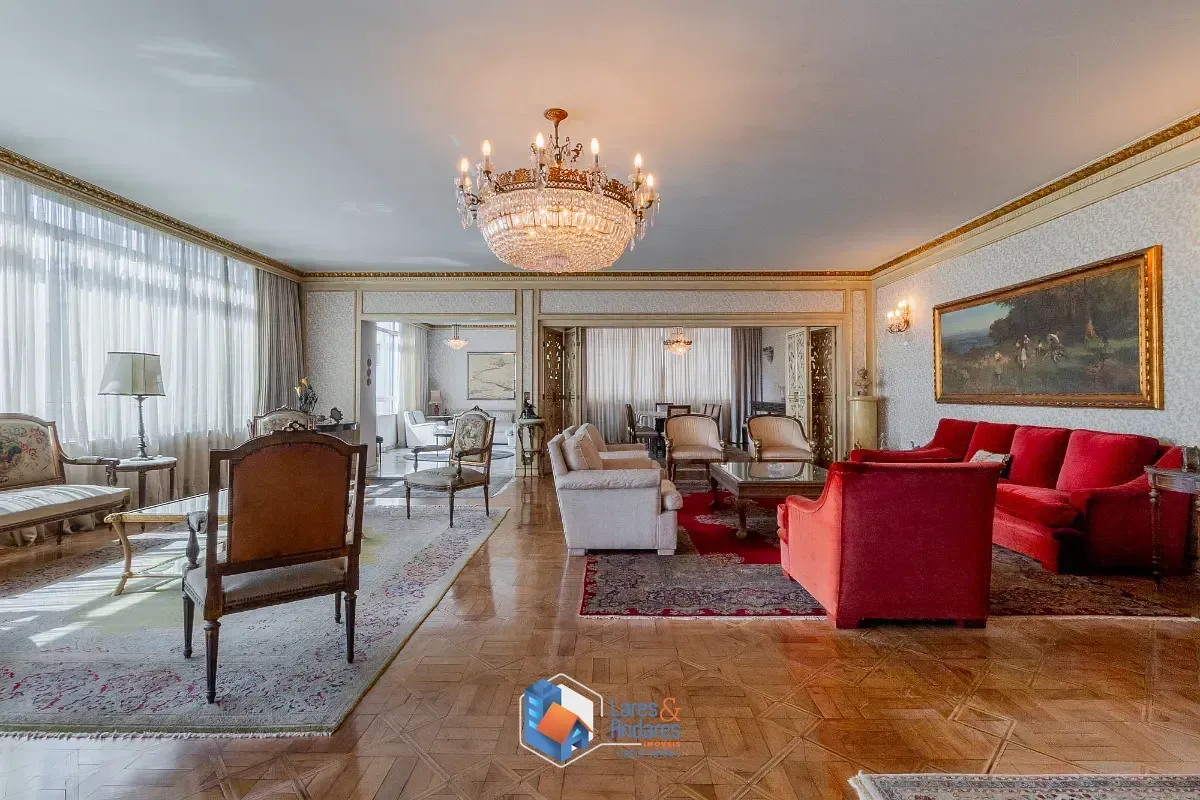 Imagem Apartamento para venda em Higienópolis com 4 quartos, sendo 2 suítes, 452m²
