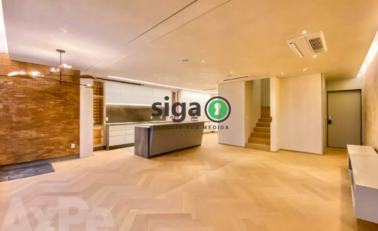 Imagem Apartamento Duplex para locação em Pinheiros 1 suíte e 2 vagas, São Paulo/SP