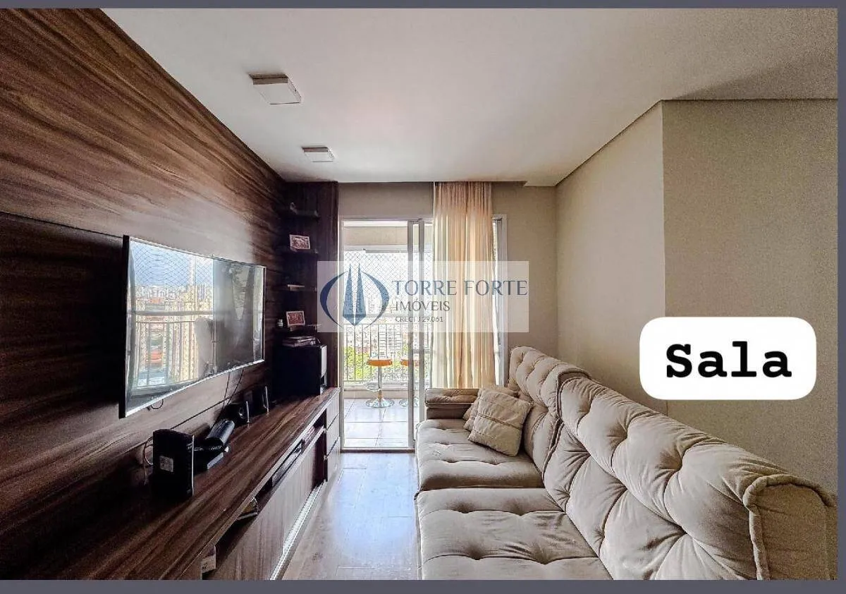 Foto do imóvel Apartamento de 71m², 3 dormitórios e 1 vaga próximo ao parque Belém em Rua Conselheiro Cotegipe