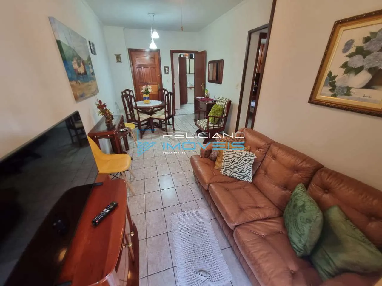 Imagem Apartamento com 2 quartos, Guilhermina, Praia Grande - R$ 410 mil, Cod: 7360