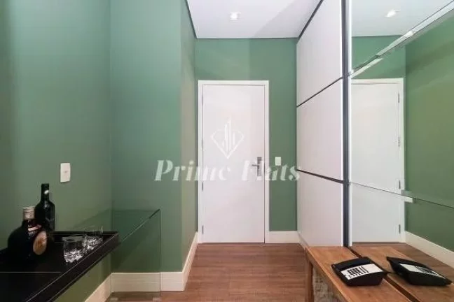 Imagem Flat disponível para venda no FL Residence na Vila Olímpia, com 100m², 1 dormitório e 2 vagas