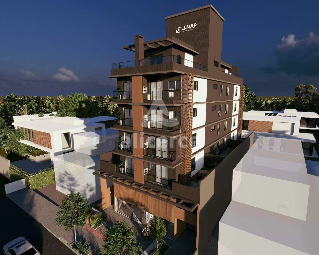 Imagem Studio Garden em construção, Canasvieiras (Florianópolis) com 1 vaga moto, entrada parcelada e financiamento