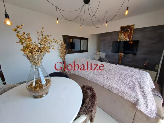 Imagem Apartamento à venda com 60m², 1 quarto, 2 banheiros, varanda, elevador, 1 vaga por R$420.000,00 na Encruzilhada em Santos