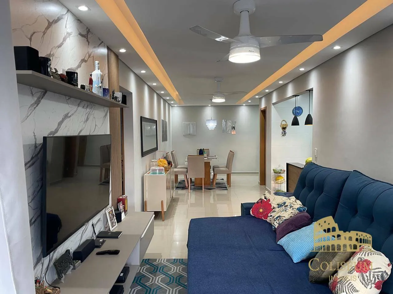 Imagem Apartamento com 3 dormitórios à venda, 127 m² por R$ 1.150.000,00 - Canto do Forte - Praia Grande/SP