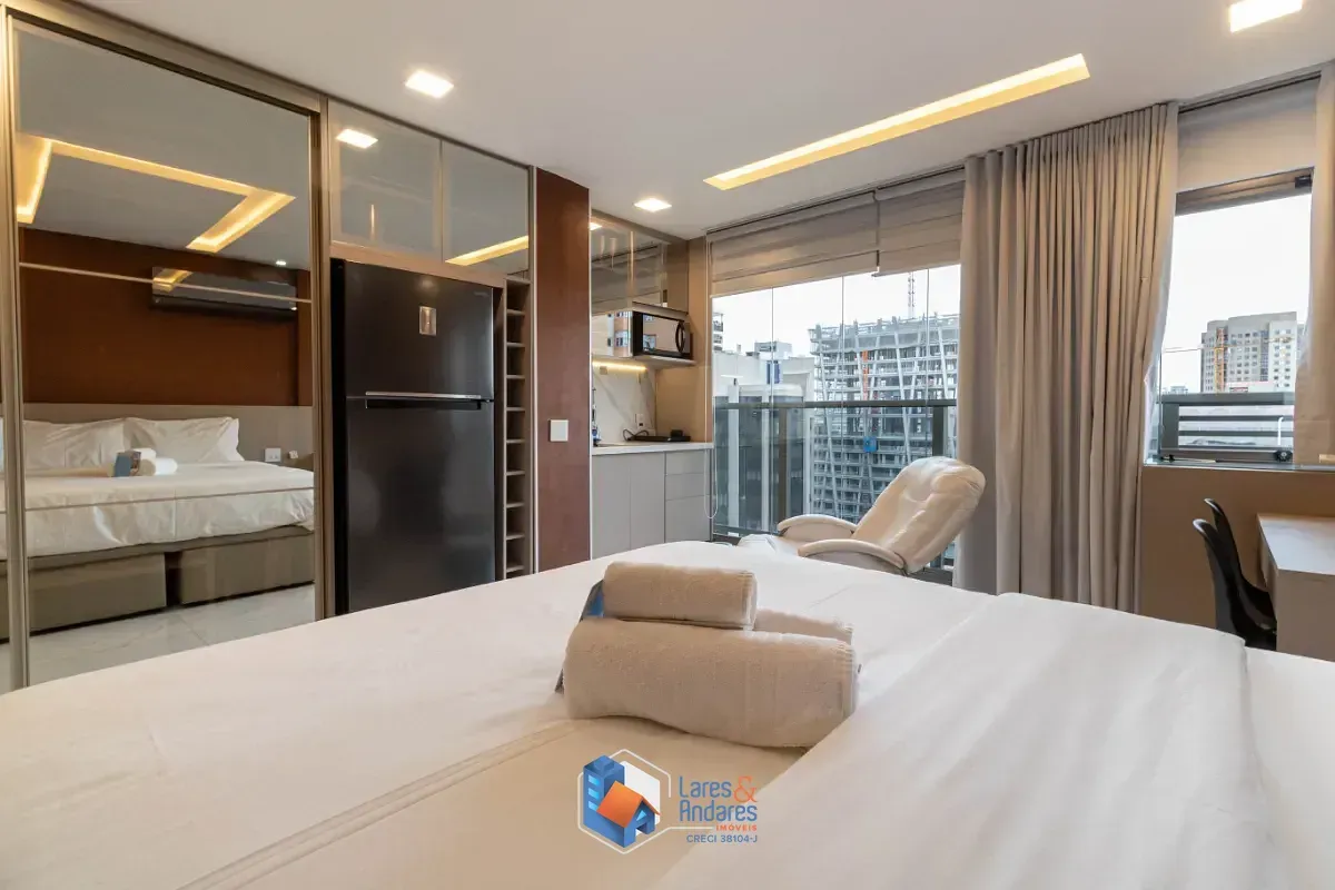 Imagem Apartamento para venda em Itaim Bibi com 1 quarto, 39m²
