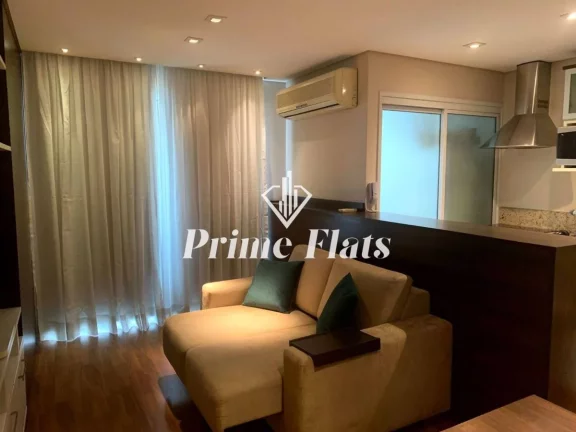Imagem Flat disponível para venda no Edifício Mandarim no Brooklin, com 50m², 1 dormitório e 1 vaga