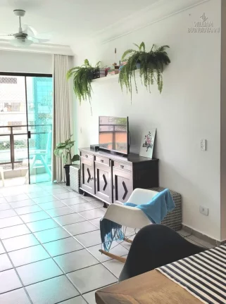 Imagem Apartamento no Guarujá, com 2 quartos, sendo 1 suíte, 100m², e com vista livre!