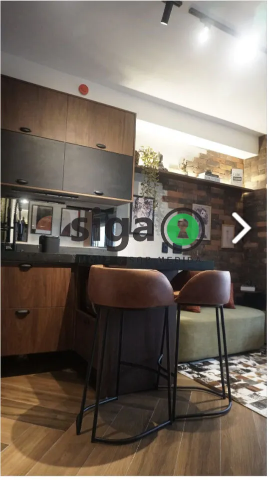 Foto do imóvel Studio Mobiliado Pronto para Morar no Condomínio Kronos.