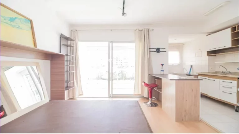 Foto do imóvel Studio para locação no Brooklin com 1 suíte, 1 banheiro, 1 vaga, 33m².