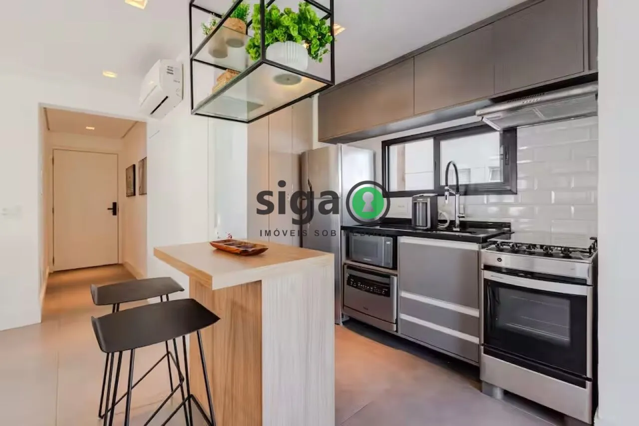Imagem Apartamento de 70m² com 1 suíte para alugar em Pinheiros - São Paulo/SP