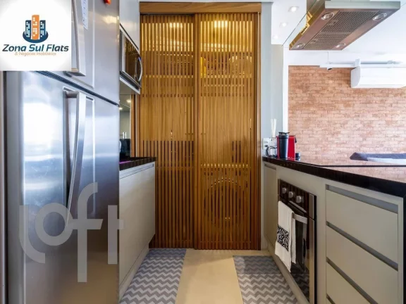 Imagem Lindo Apartamento Mobiliado à Venda No Brooklin Com 1 Suíte e 1 Vaga