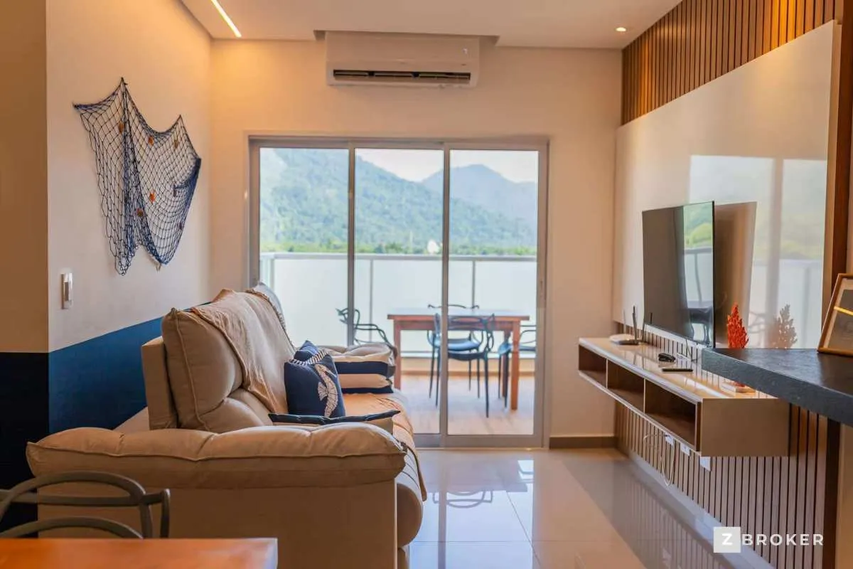 Foto do imóvel Apartamento à venda em Ubatuba, Itaguá, com 2 quartos, 80m2