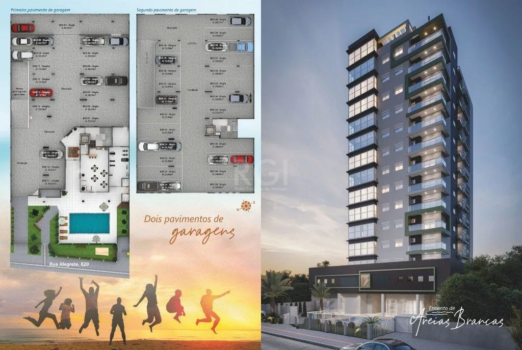 Imagem Apartamento para Venda - 78.4m², 2 dormitórios, sendo 1 suites, 1 vaga - Centro