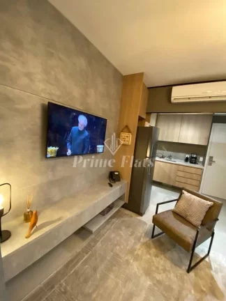 Imagem Flat disponível para locação no VHouse por JFL Living em Pinheiros, com 36m², 1 dormitório e 1 vaga