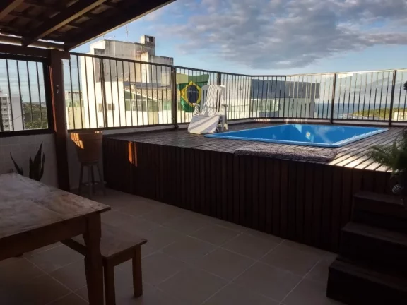 Imagem Cobertura duplex na Av. Beira Mar na Praia do Morro - Guarapari, ES