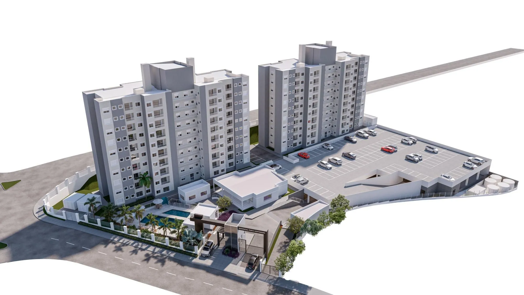 Imagem Apartamento novo cru, 2 dorm com sacada e churrasqueira. Jardim Planalto