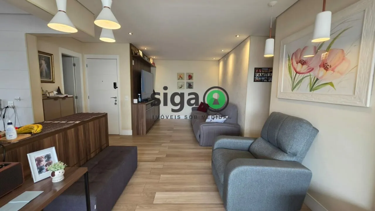 Foto do imóvel Apartamento 104m² com varanda gourmet e lazer completo na Saúde