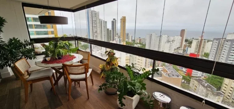 Imagem A 5ª Avenida Imóveis selecionou esse belíssimo apt. no Mansão Giovanni Bellini, Jardim Apipema: 3/4, suite + Gabinete 162m² + 3 garagens + Lazer