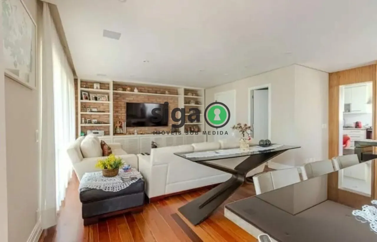 Imagem Apartamento Alto Padrão à Venda no Brooklin - 200m² - 4 Dormitórios - 3 Suítes - 4 Vagas