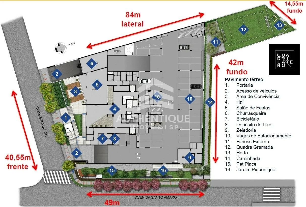 Imagem Quadrilátero Itaim Bibi - Apartamento à venda em São Paulo/SP