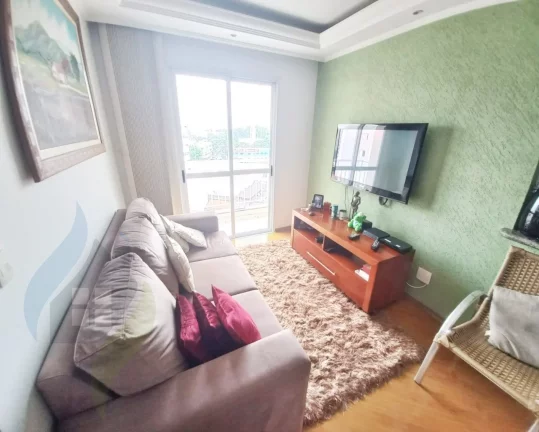 Imagem Apartamento de 2 dormitórios, 1 suíte, 2 banheiros, 1 vaga, com 60m² em Rudge Ramos, São Bernardo do Campo