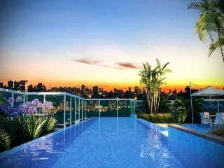 Apartamento à Venda no Brooklin Paulista - 1 quarto, 1 banheiro, 1 vaga de garagem - 33,00 m² - Condomínio Cosmopolitan High Garden