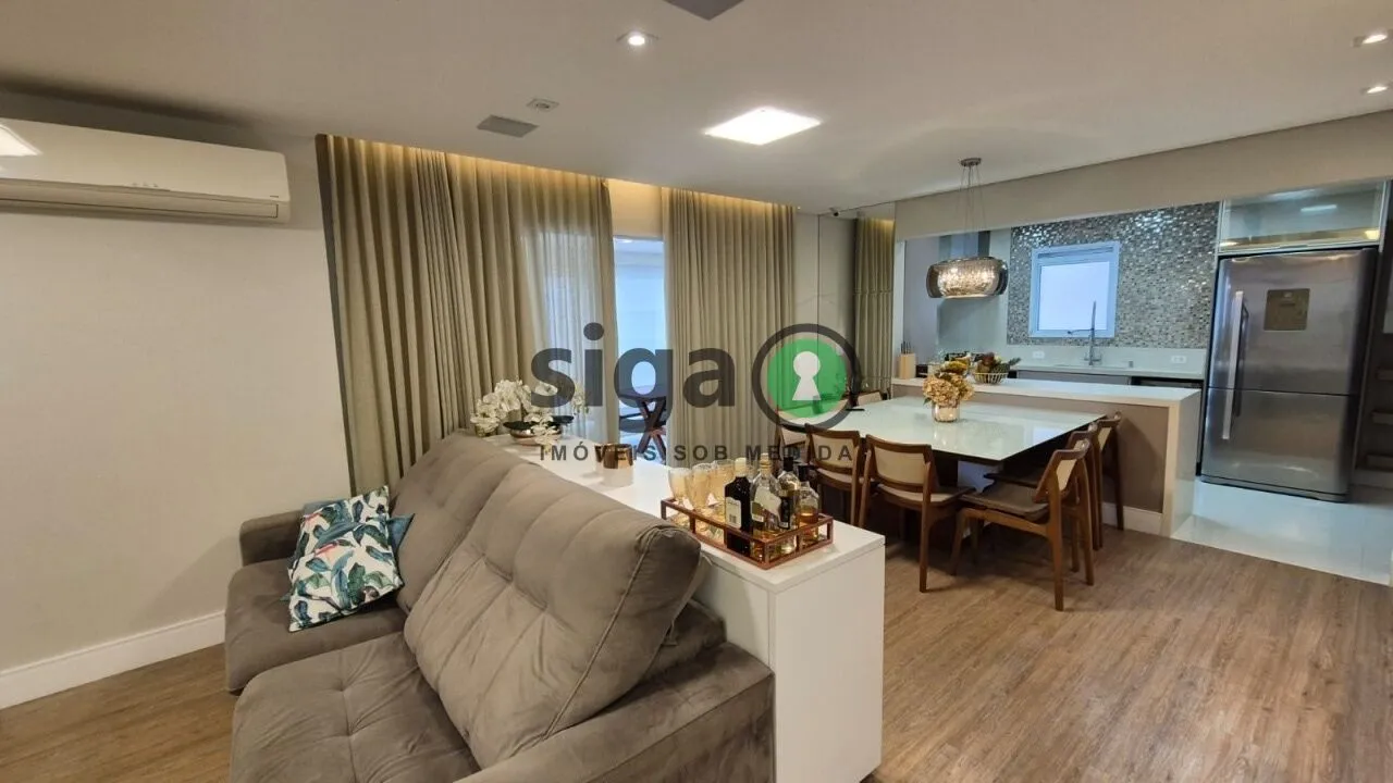 Foto do imóvel Apartamento à venda com 136m², 3 quartos sendo 1 Suíte e 2 Vagas fixas.