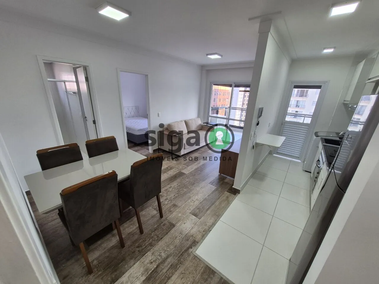 Imagem Apartamento para Locação em Chácara Santo Antônio com 1 quarto