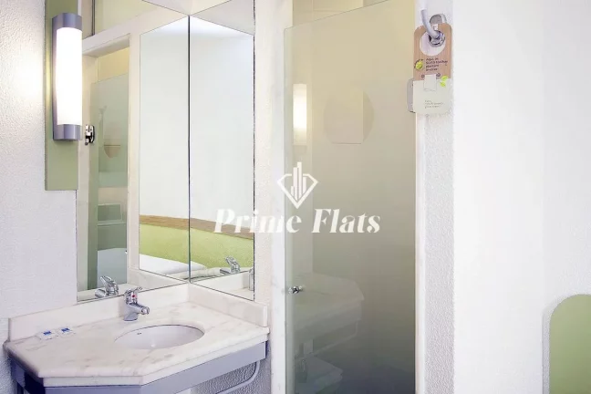Imagem Flat disponível para venda no Ibis Budget Vitoria, com 18m², 1 dormitório e 1 vaga de garagem