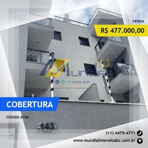 Foto do imóvel Cobertura Sem Condomínio com Elevador à Venda no Novo Oratório