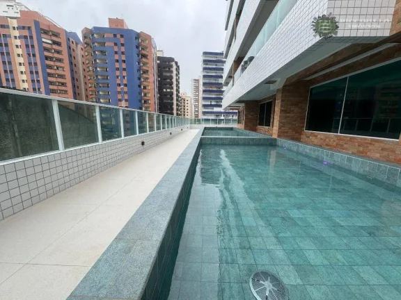 Imagem Apartamento com 3 dormitórios à venda, 126 m² por R$ 1.250.000,00 - Aviação - Praia Grande/SP
