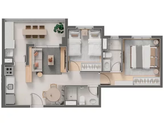 Imagem APARTAMENTO RESIDENCIAL em São Paulo - SP, Mirandópolis