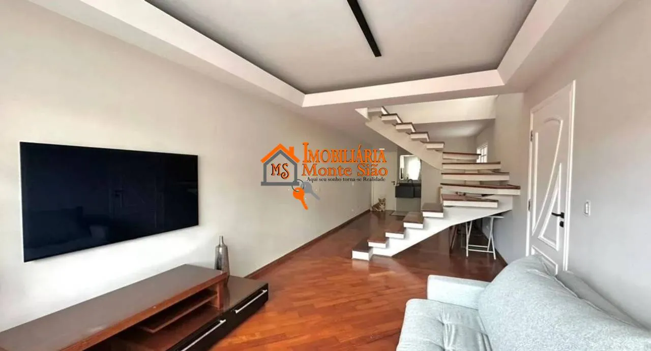 Imagem Sobrado com 3 dormitórios à venda, 187 m² por R$ 1.010.000 - Jardim Maia - Guarulhos/SP